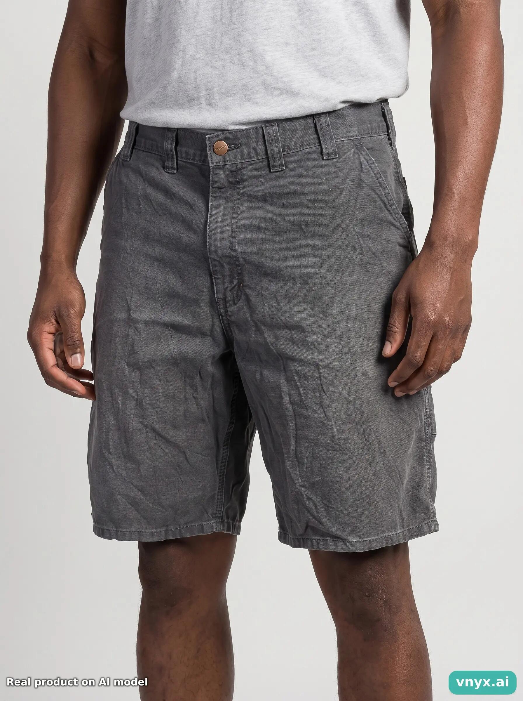 Second Life - Vintage Carhartt Charcoal Shorts Men 41 L10 5/6