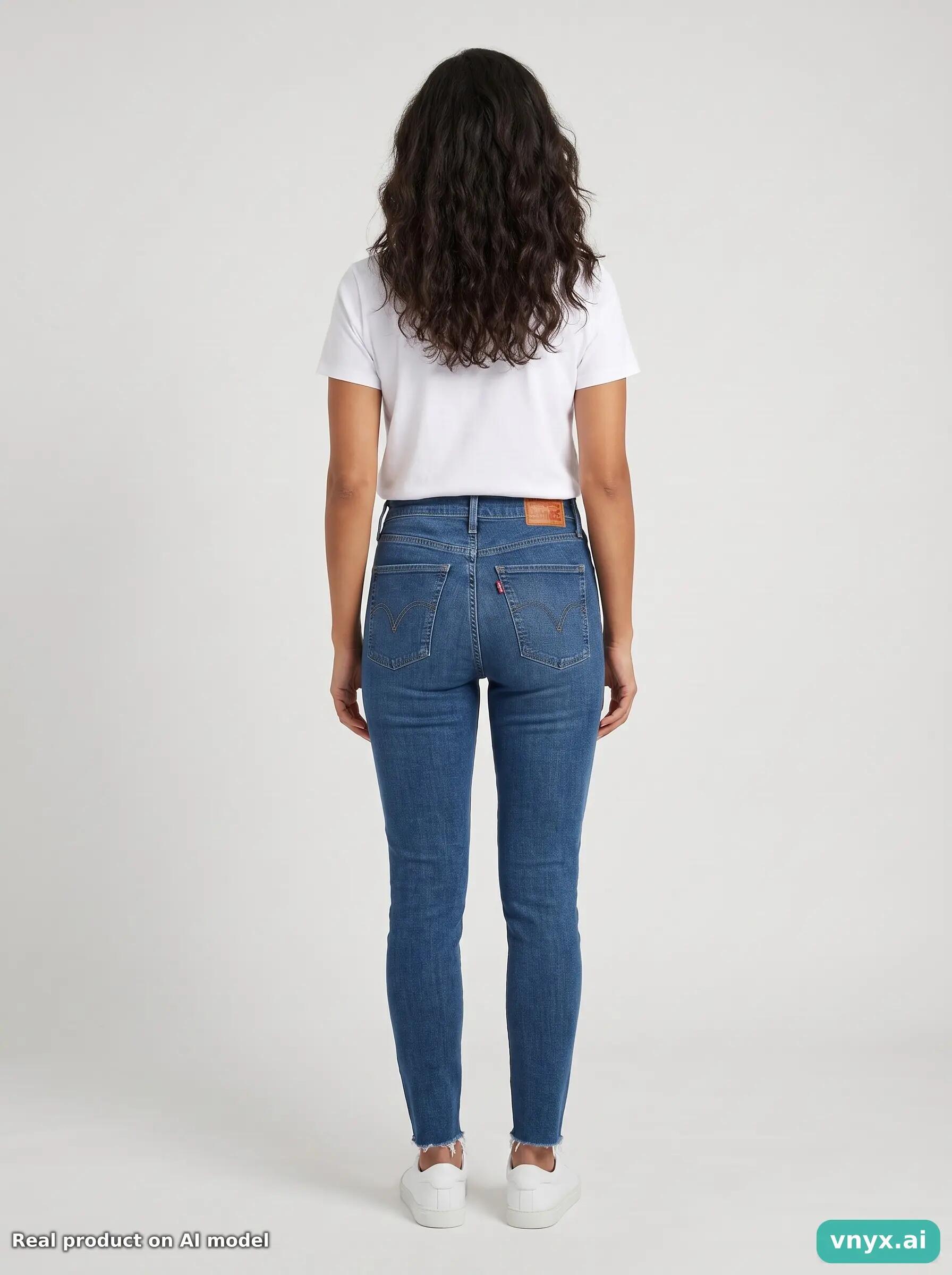 Second Life - Vintage Levi Strauss & Co. Blue Jeans Women 25 4/5