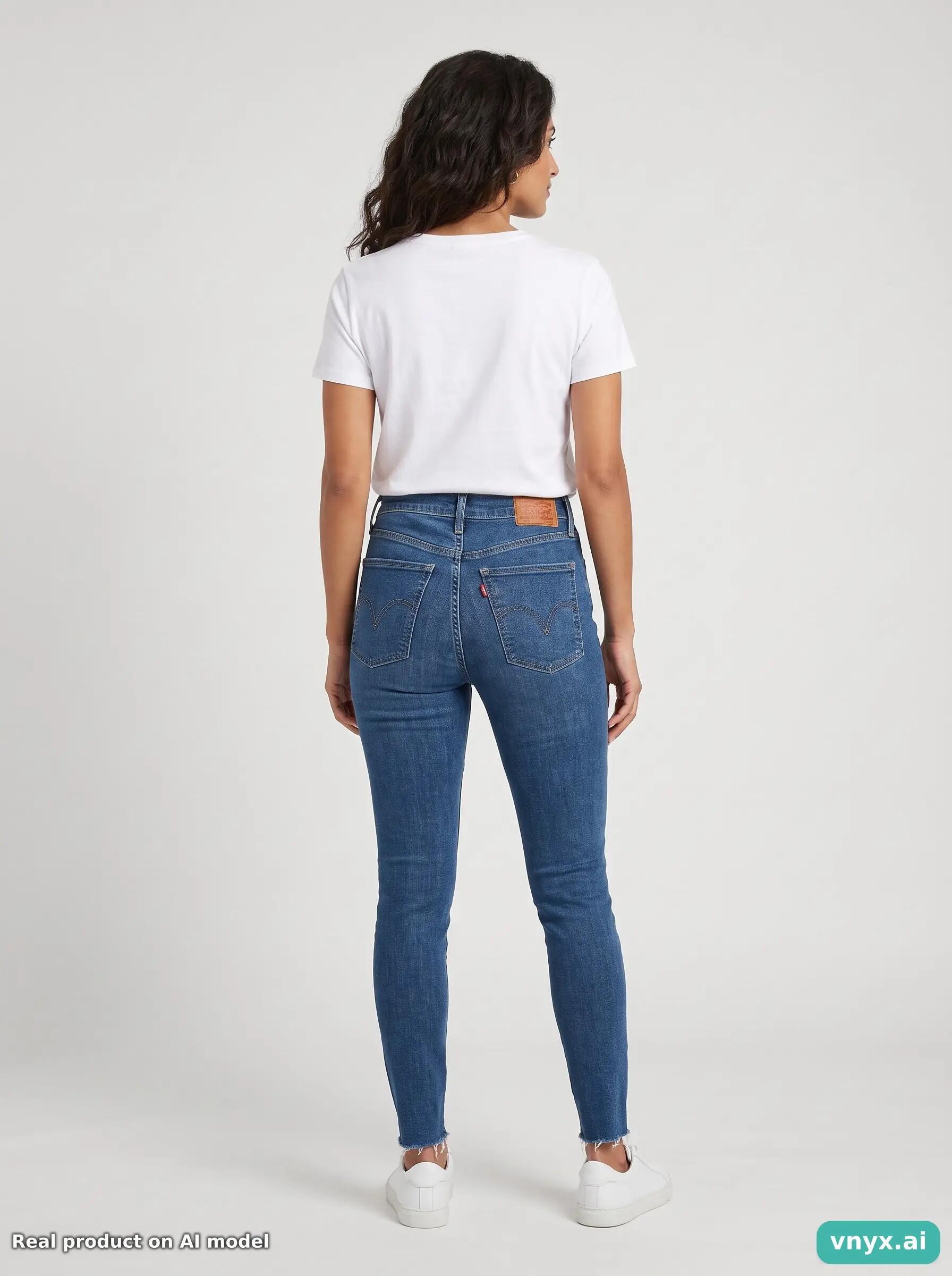 Second Life - Vintage Levi Strauss & Co. Blue Jeans Women 25 2/5
