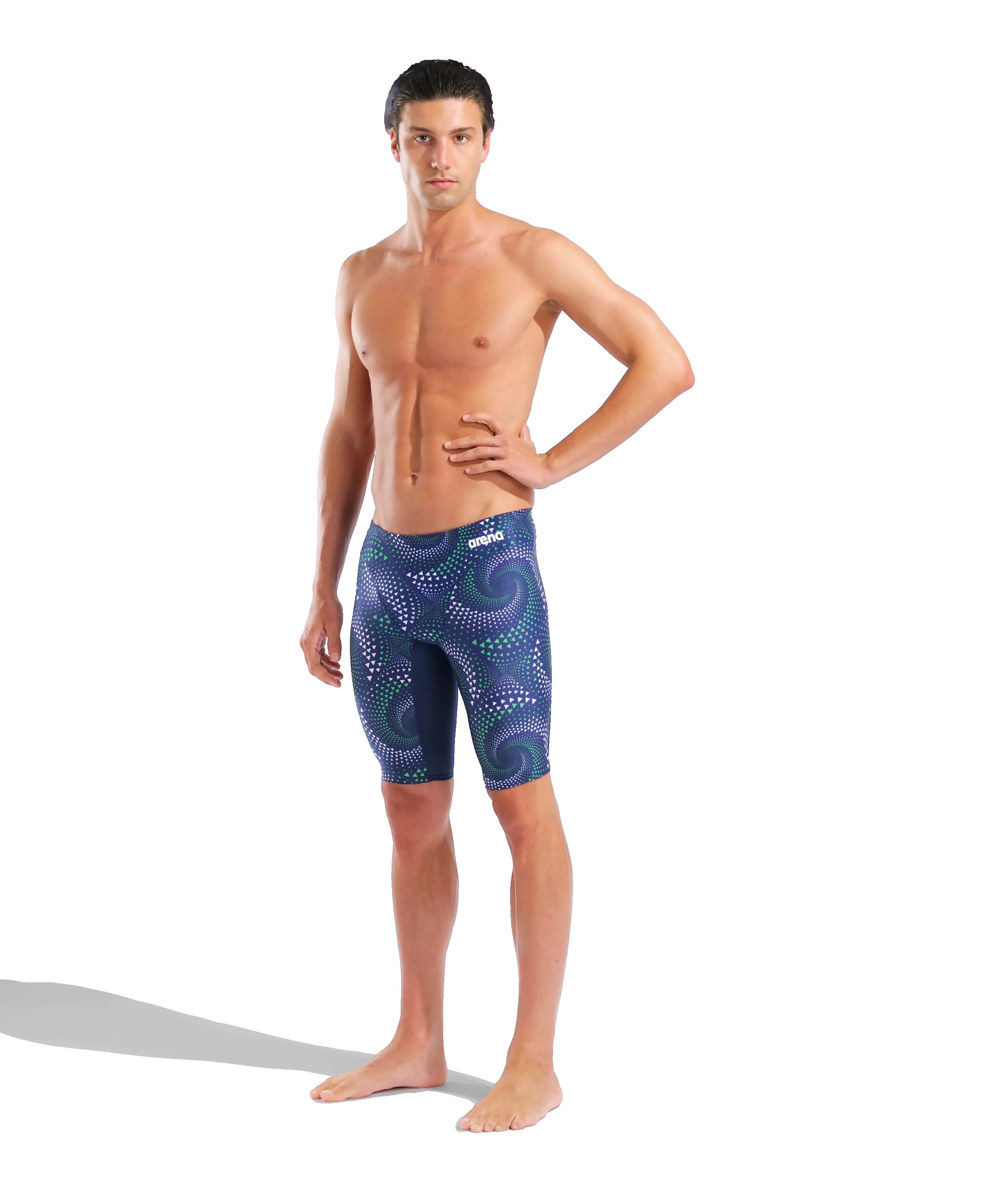 Jammer Arena Fireflow Homme Navy Bleu Vert 5/5
