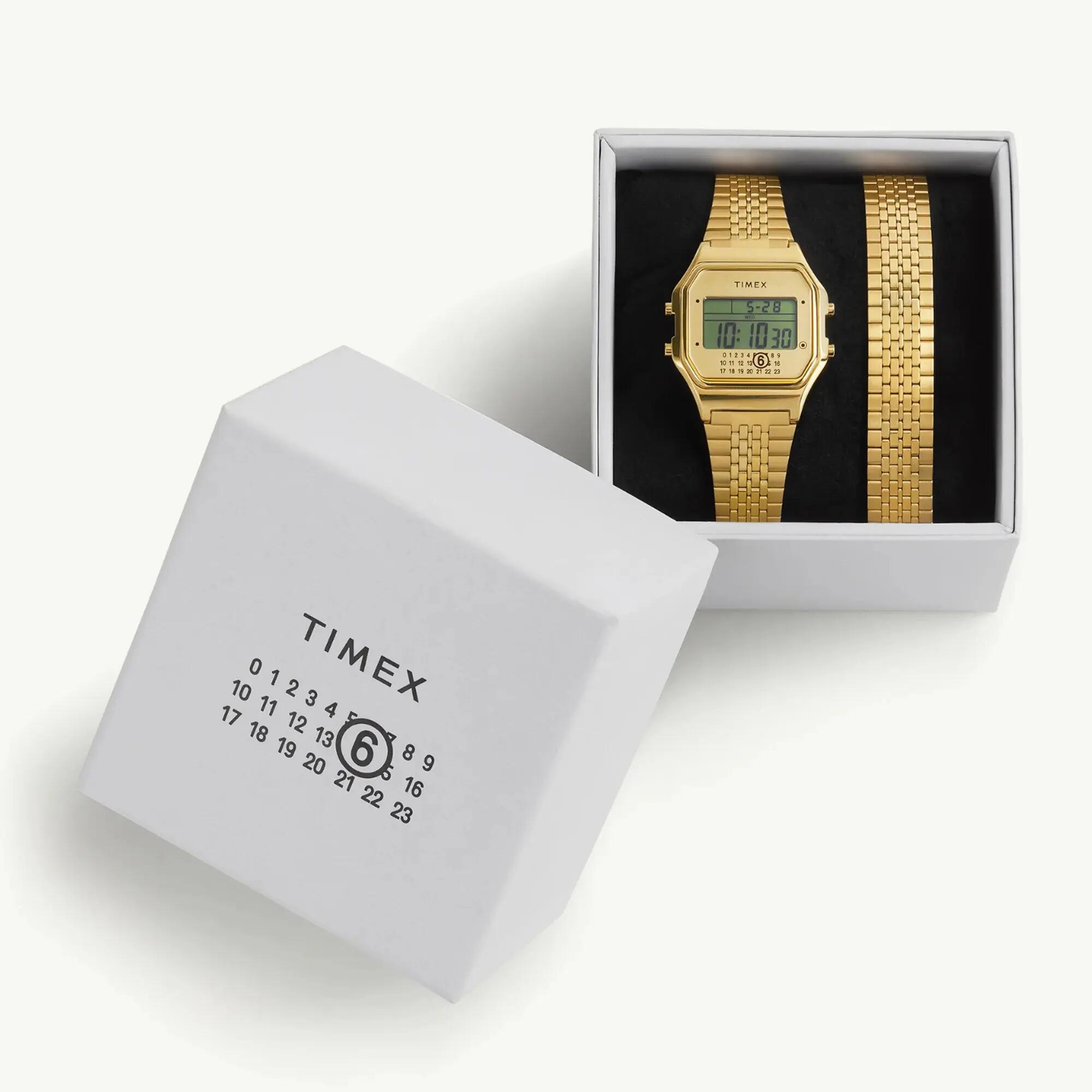 Timex Digital Montre Doré/Doré TWG067500 6/6