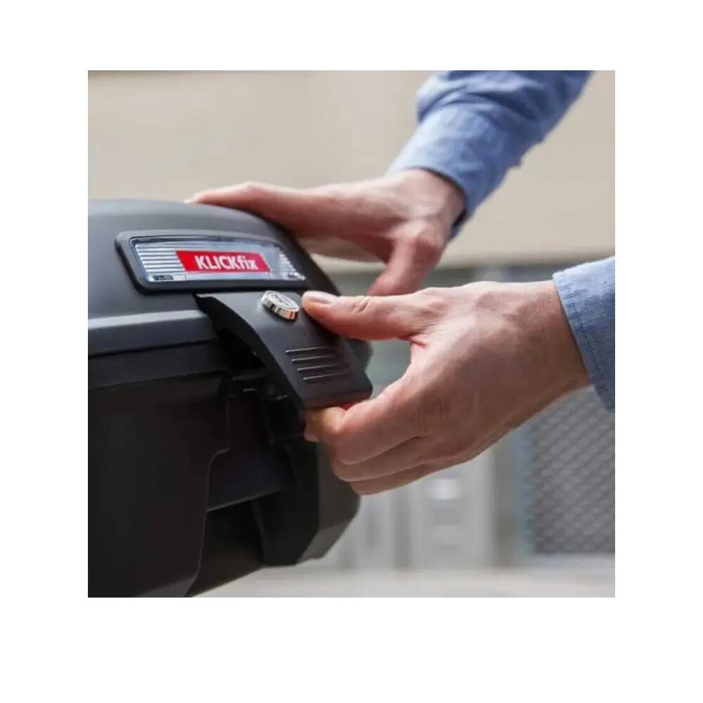 Skrzynka rowerowa Klickfix Citybox Uniklip 22L Czarna 4/5