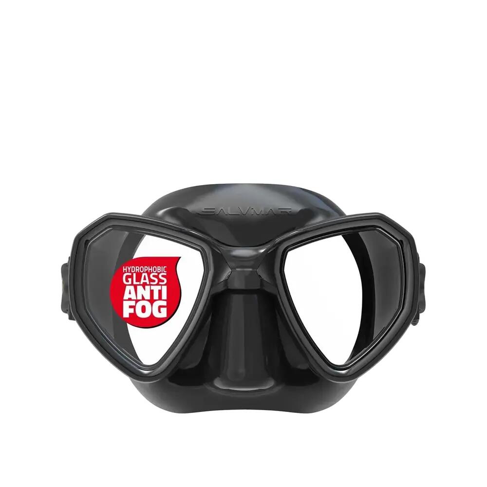 Masque de plongée Salvimar Morpheus Mid Anti Neblina Preto 2/2