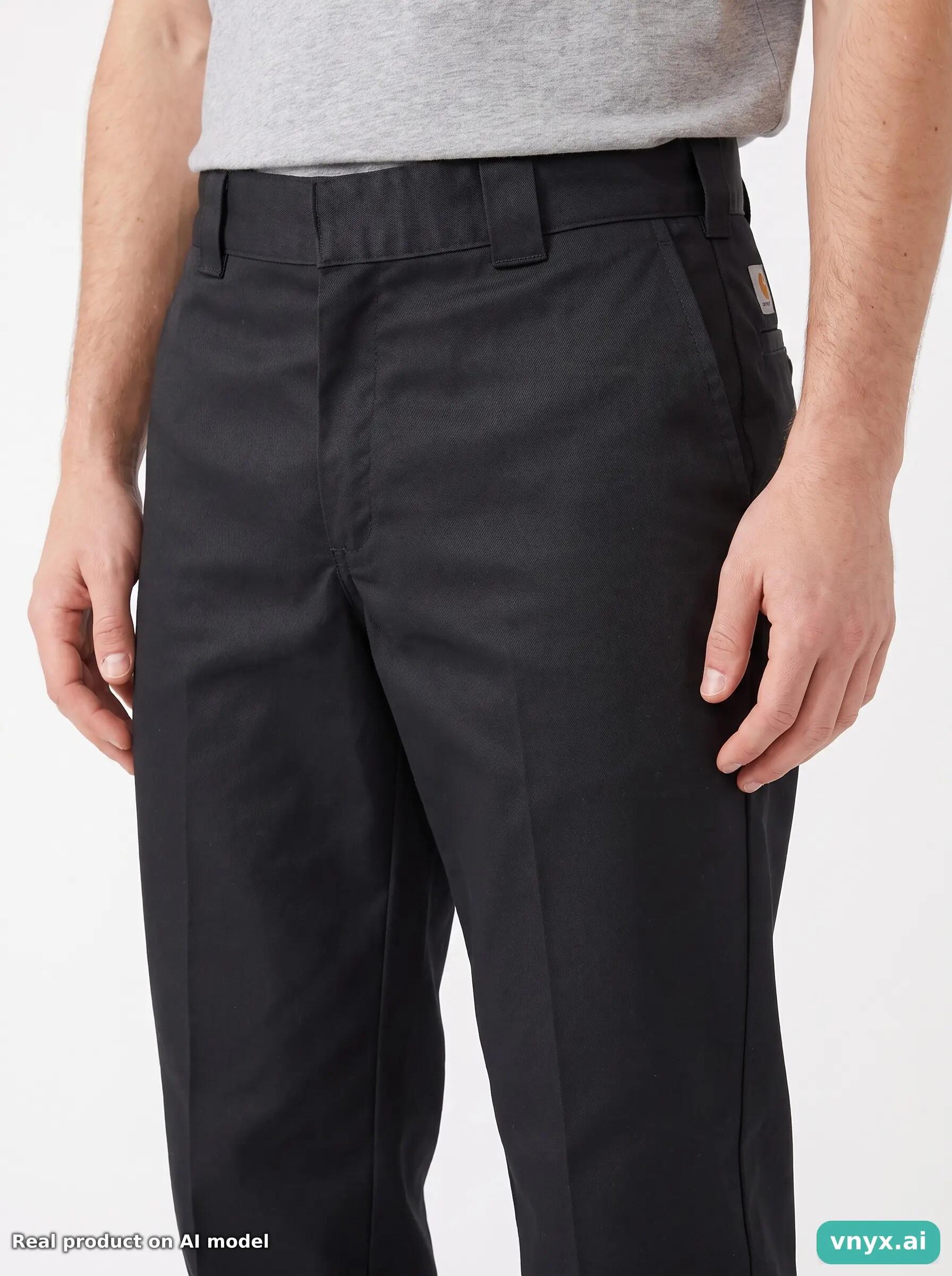Second Life - Vintage Carhartt Black Trousers Men 34 32 5/5