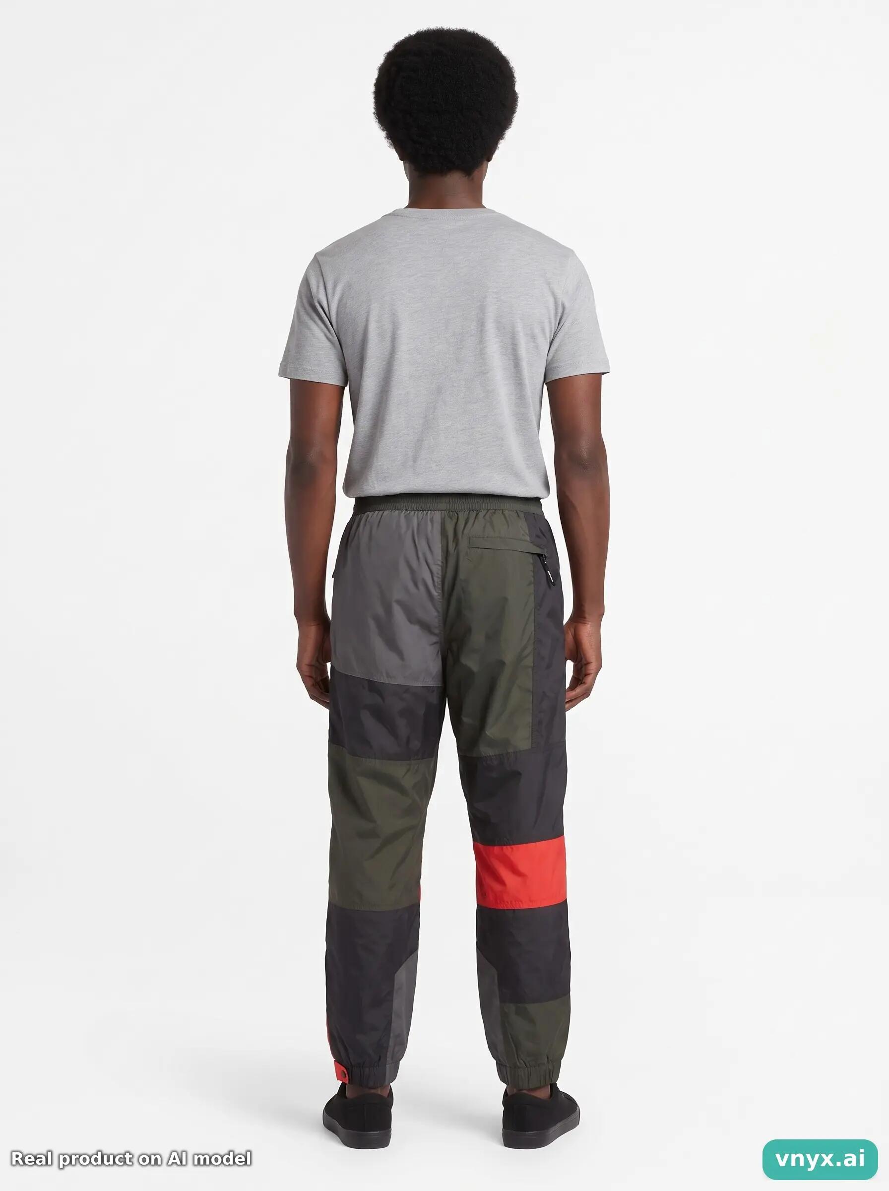 Second Life - Timberland Multicolour Colorblock Joggers Size XL 4/5