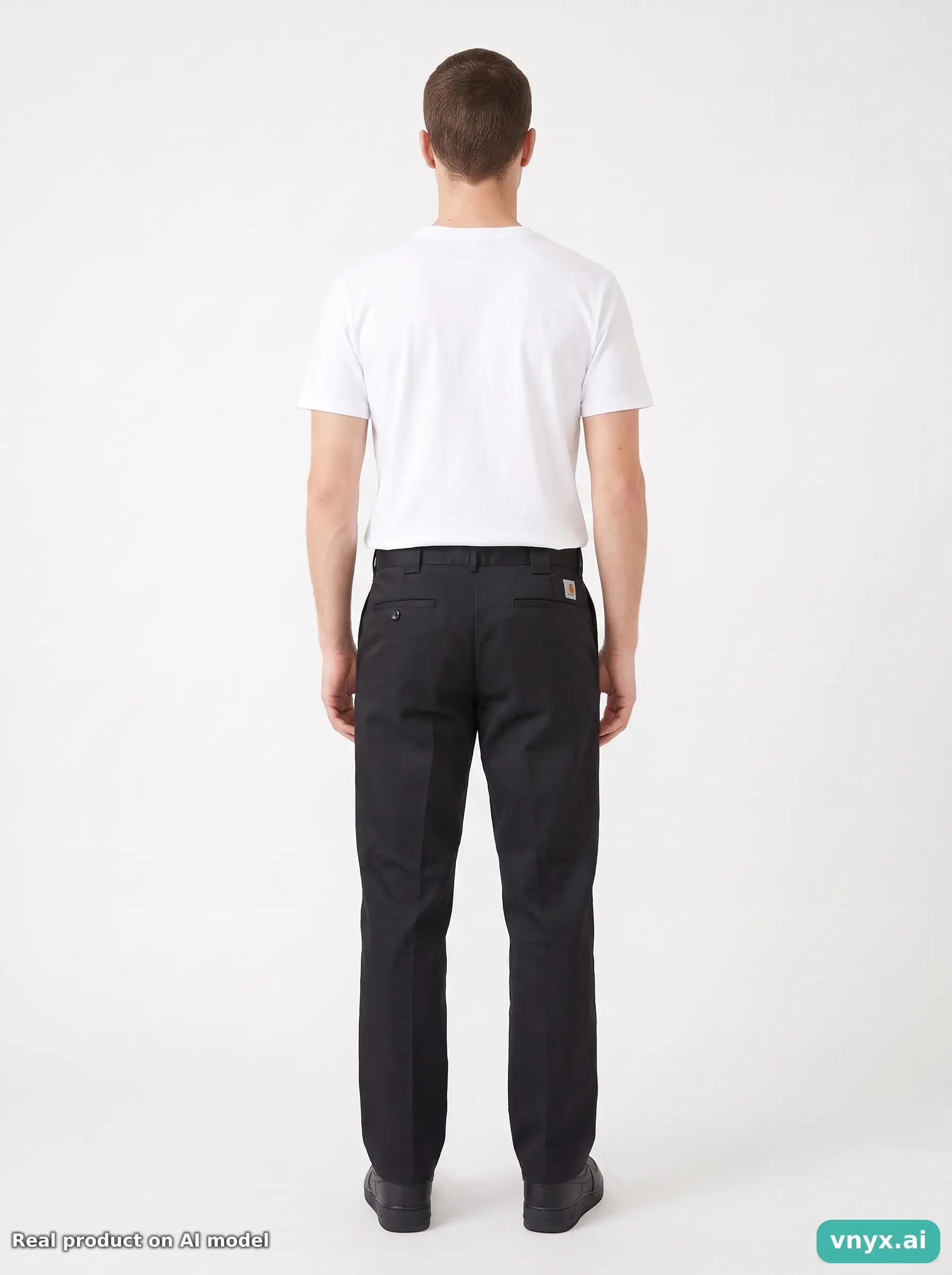 Second Life - Vintage Carhartt Black Trousers Men 34 32 4/5