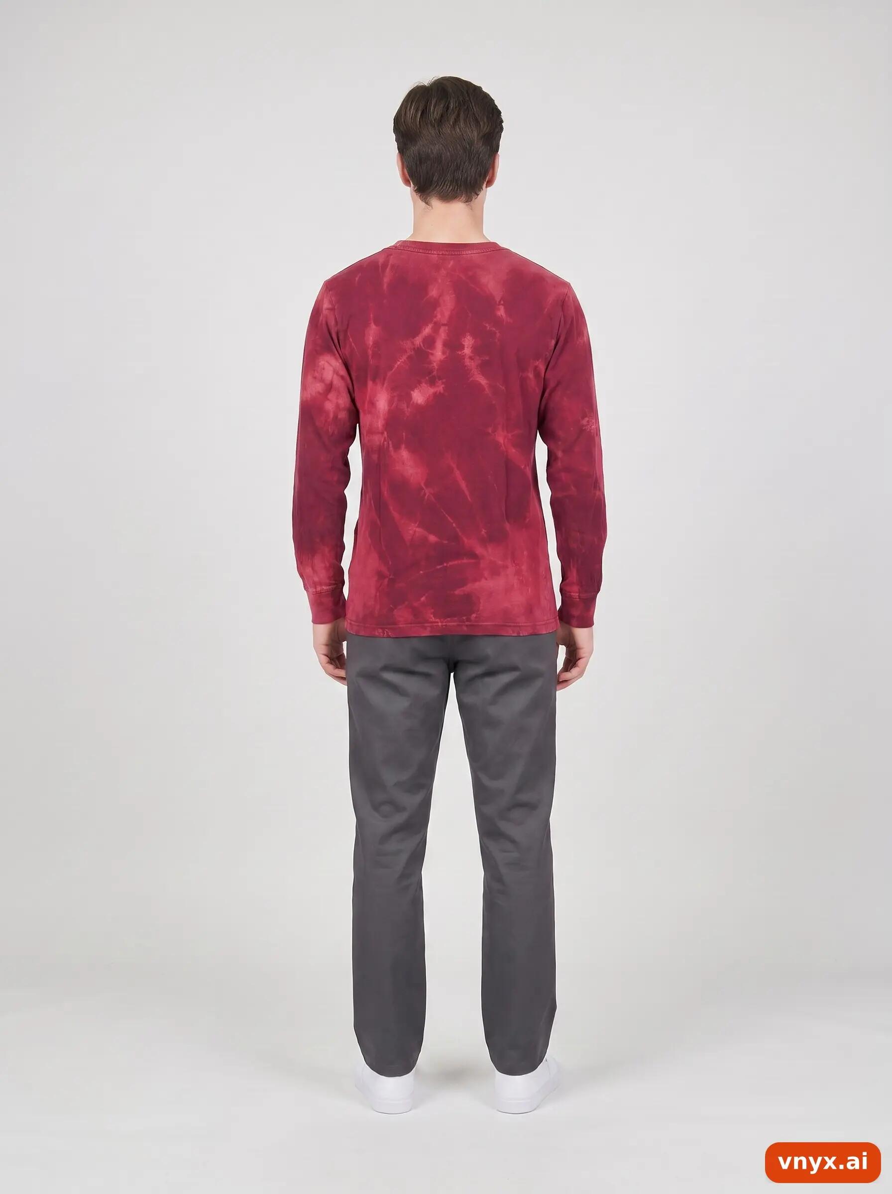 Second Life - Vintage VANS Red Long Sleeve Men XS 4/5