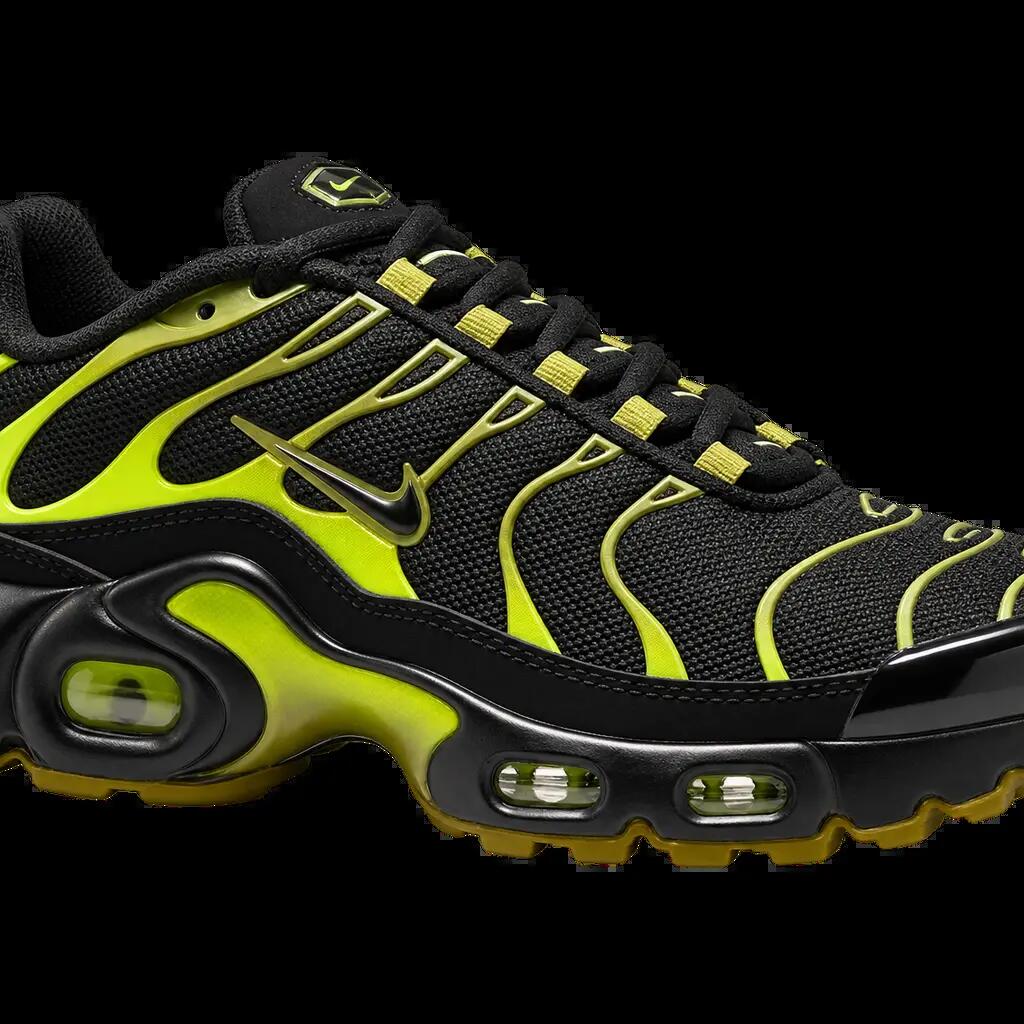 Kinder - Sport-Sneaker - Nike Air Max Plus GS - Schwarz, Cyber - EU 38,5