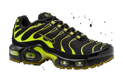Niños - zapatillas deportivas - Nike Air Max Plus GS - negro, Cyber - EU 38,5