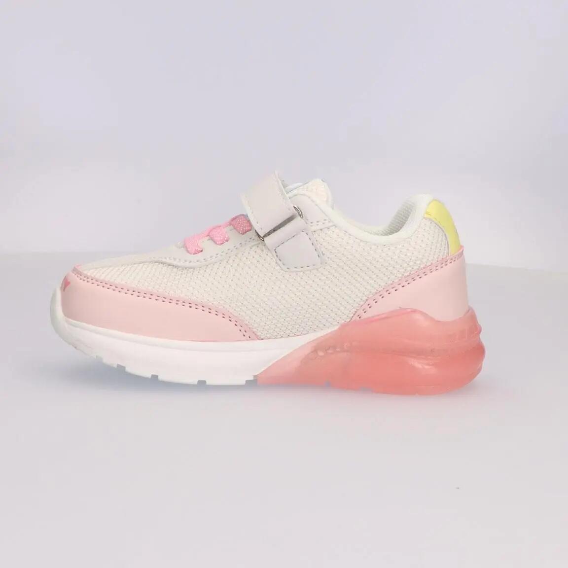 Sapatilhas com luzes criança Hello Kitty com velcro rosa 2/6