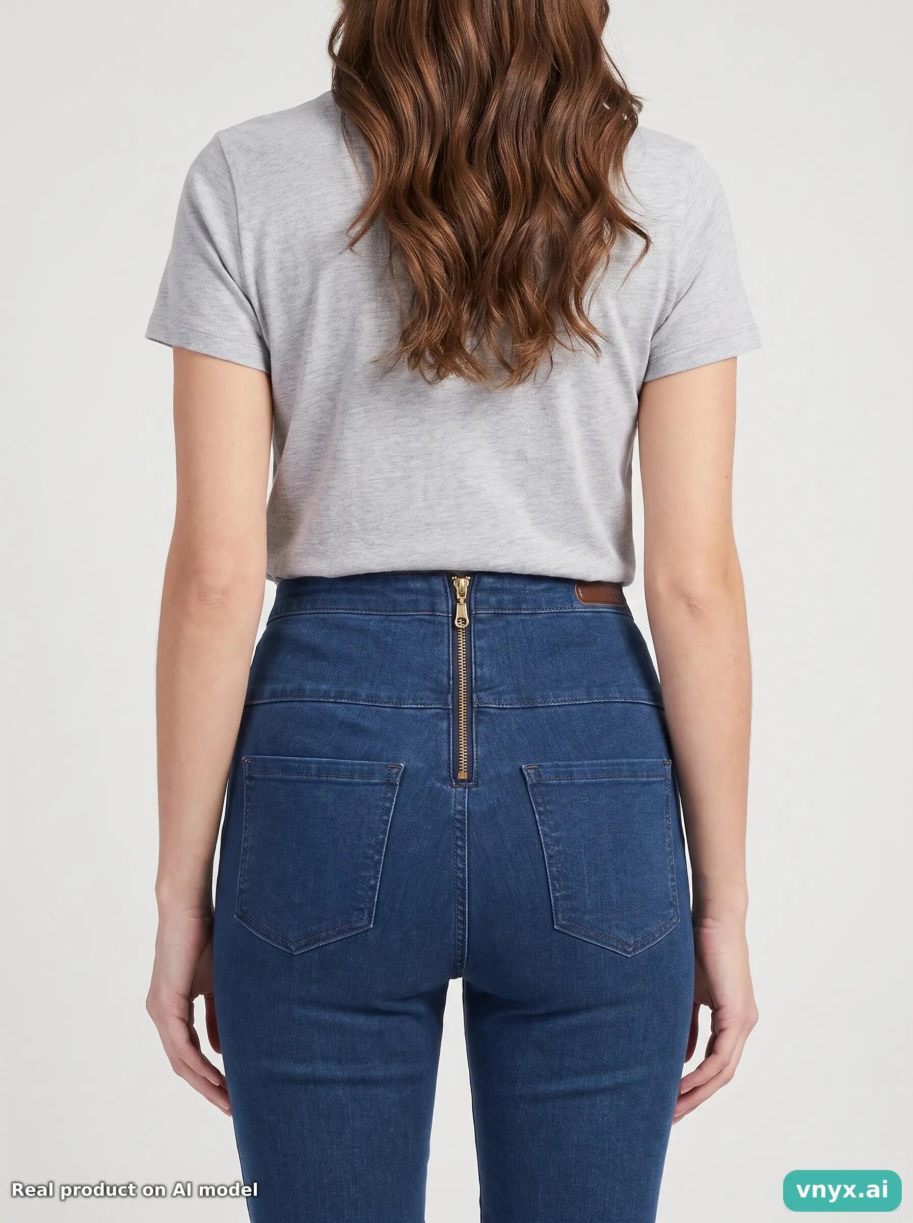 Second Life - Vintage Diesel Dark Blue Jeans Women 28 32 5/5