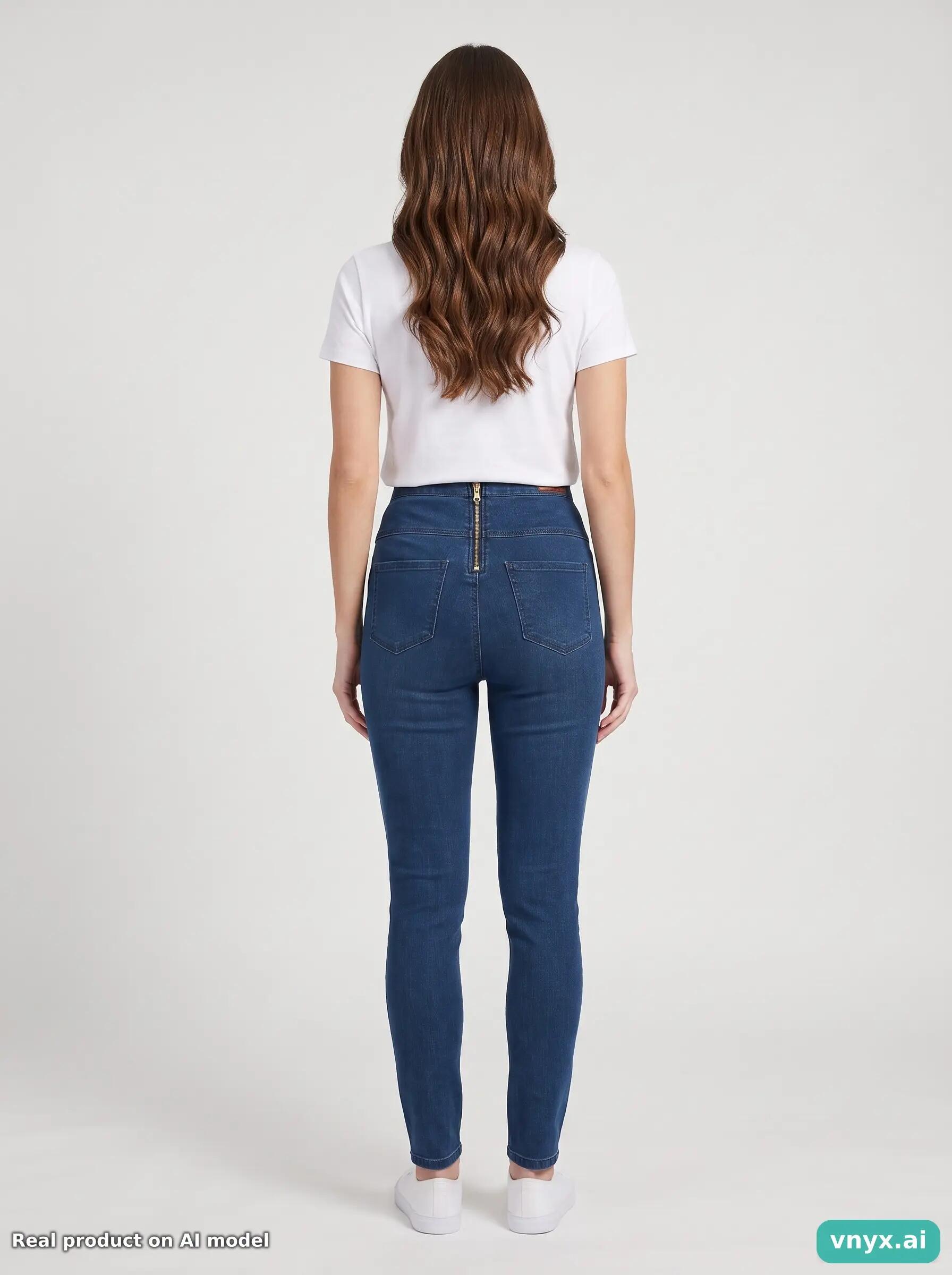 Second Life - Vintage Diesel Dark Blue Jeans Women 28 32 2/5