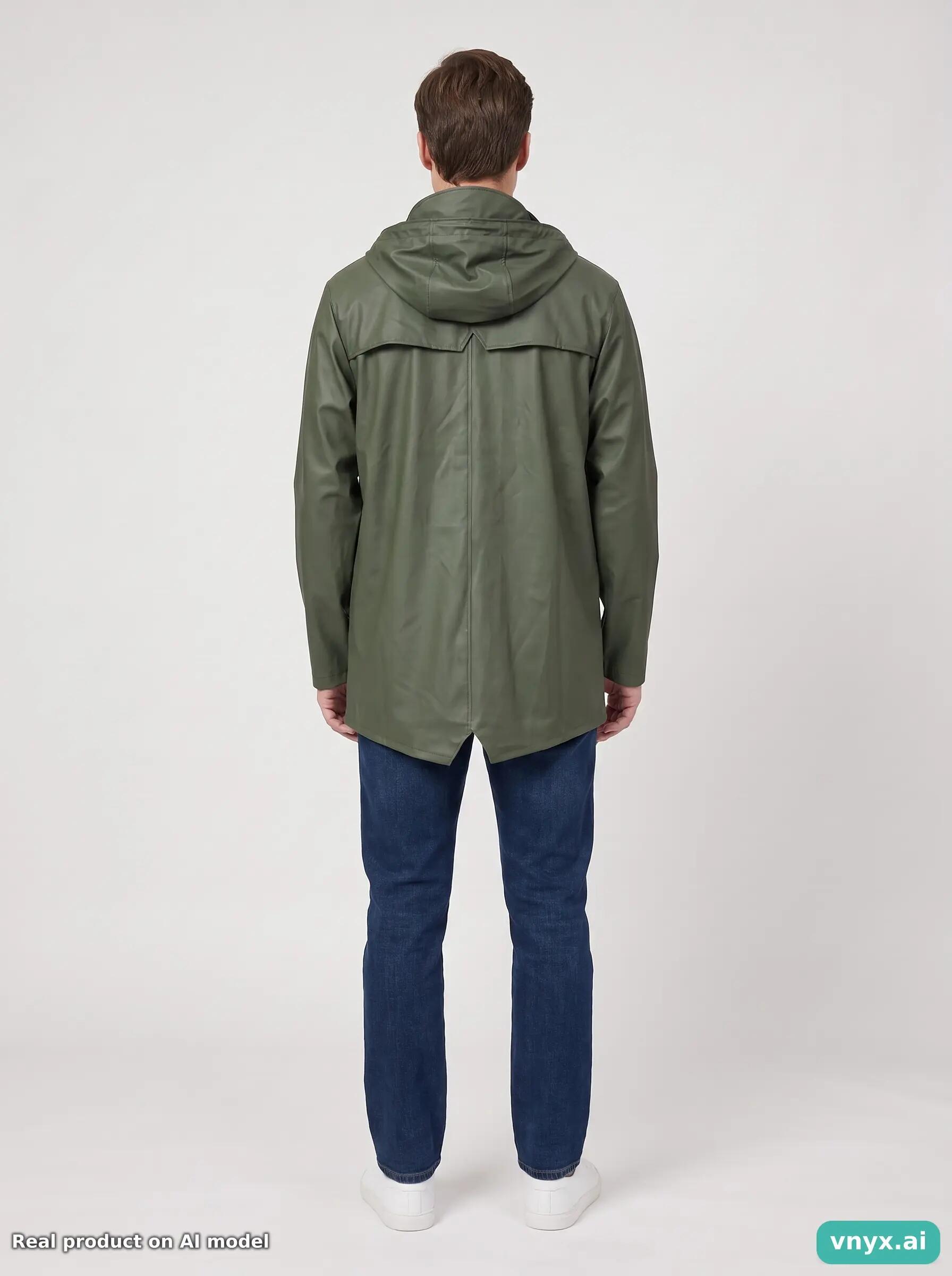 Second Life - Vintage RAINS Olive Outdoor Jacket Men XS 4/5