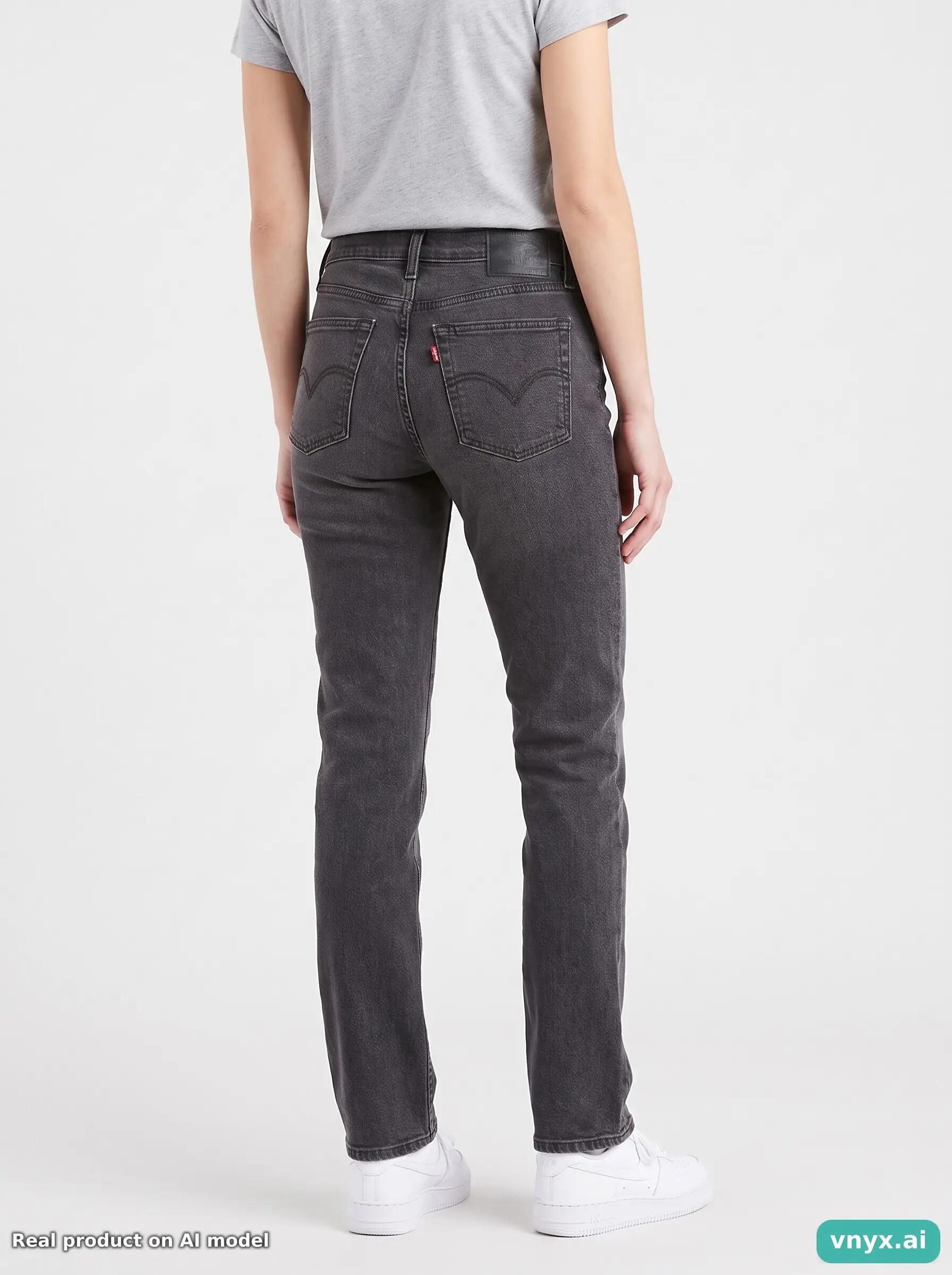 Second Life - Vintage Levi's Midnight Black Jeans Women 28 L28 2/6