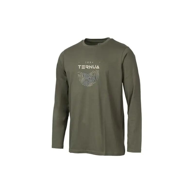 Camiseta Ternua - Hombre - Algodón orgánico - Hobeto - Verde 3/4