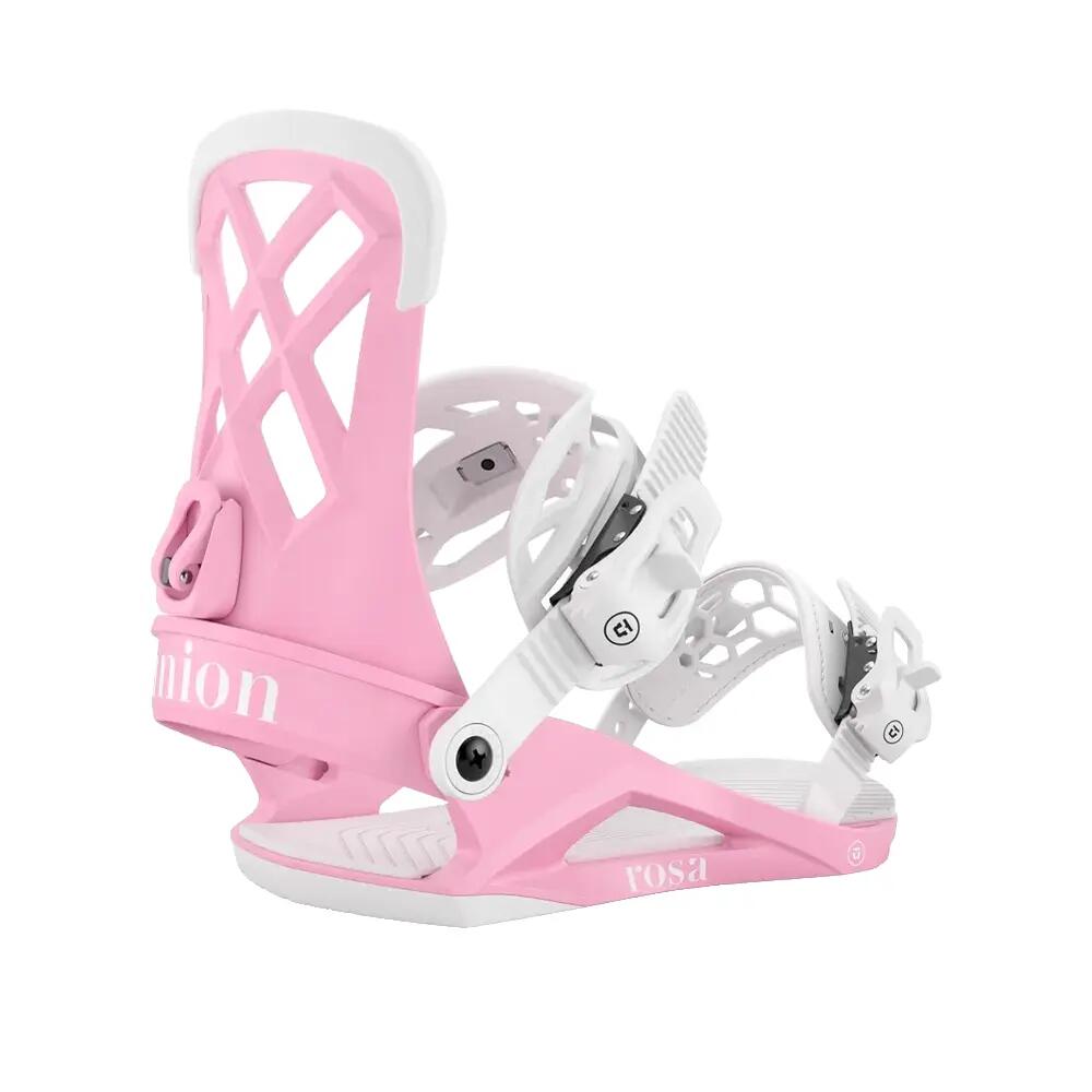 Fixations de snowboard Union Rosa Rose 2/5