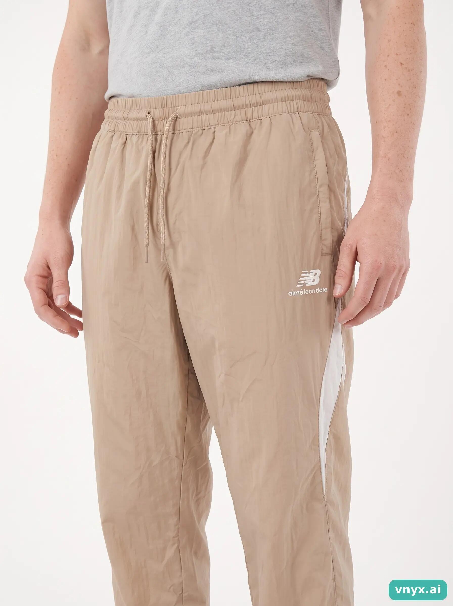 Second Life - Vintage New Balance Beige Joggers Men 36 5/5