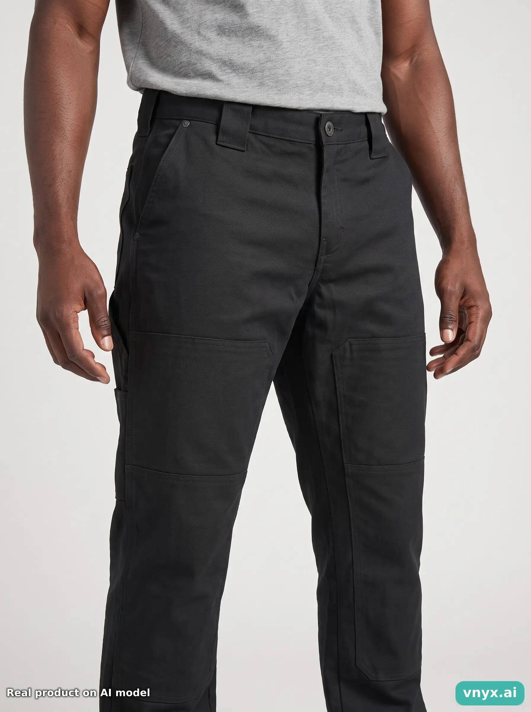 Second Life - Vintage Dickies Black Trousers Men 33 L32 5/6