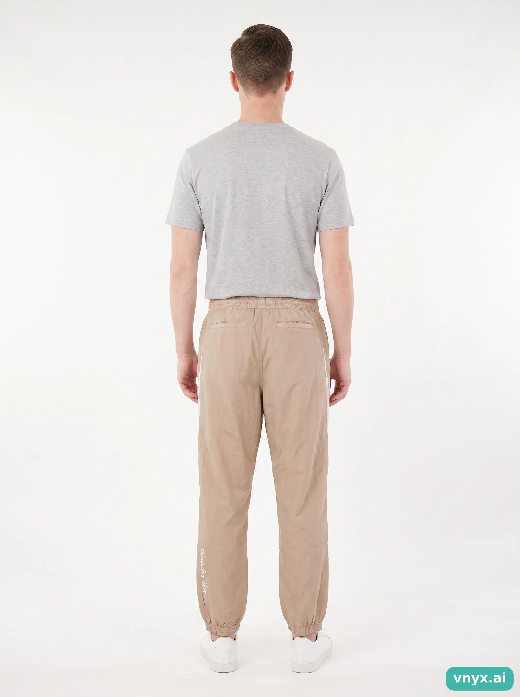 Second Life - Vintage New Balance Beige Joggers Men 36 4/5