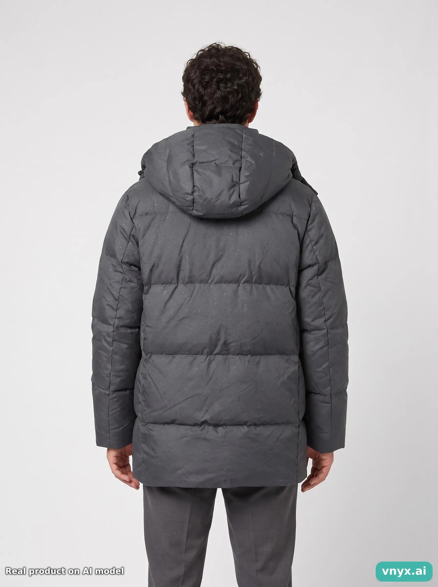 Second Life - Vintage RAINS Black Puffer Jacket Men XS 2/5