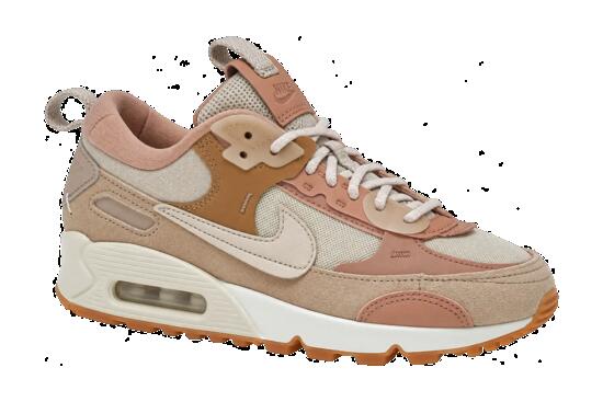 Para mujer - zapatillas - Nike Air Max 90 Futura Scrap - blanco, deriva arenosa