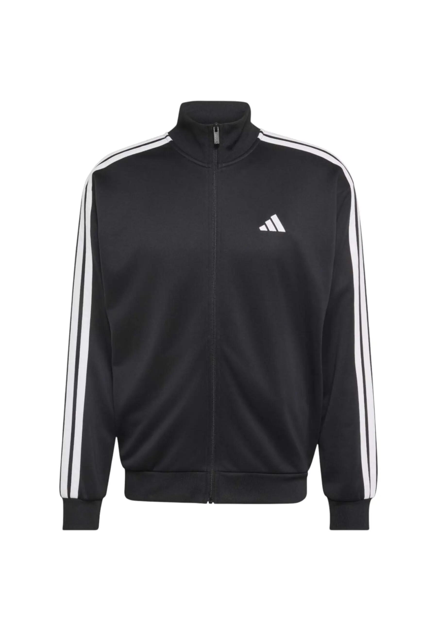 Adidas - Survêtement Full Zip Homme 3-Stripes French Terry, Noir 2/3