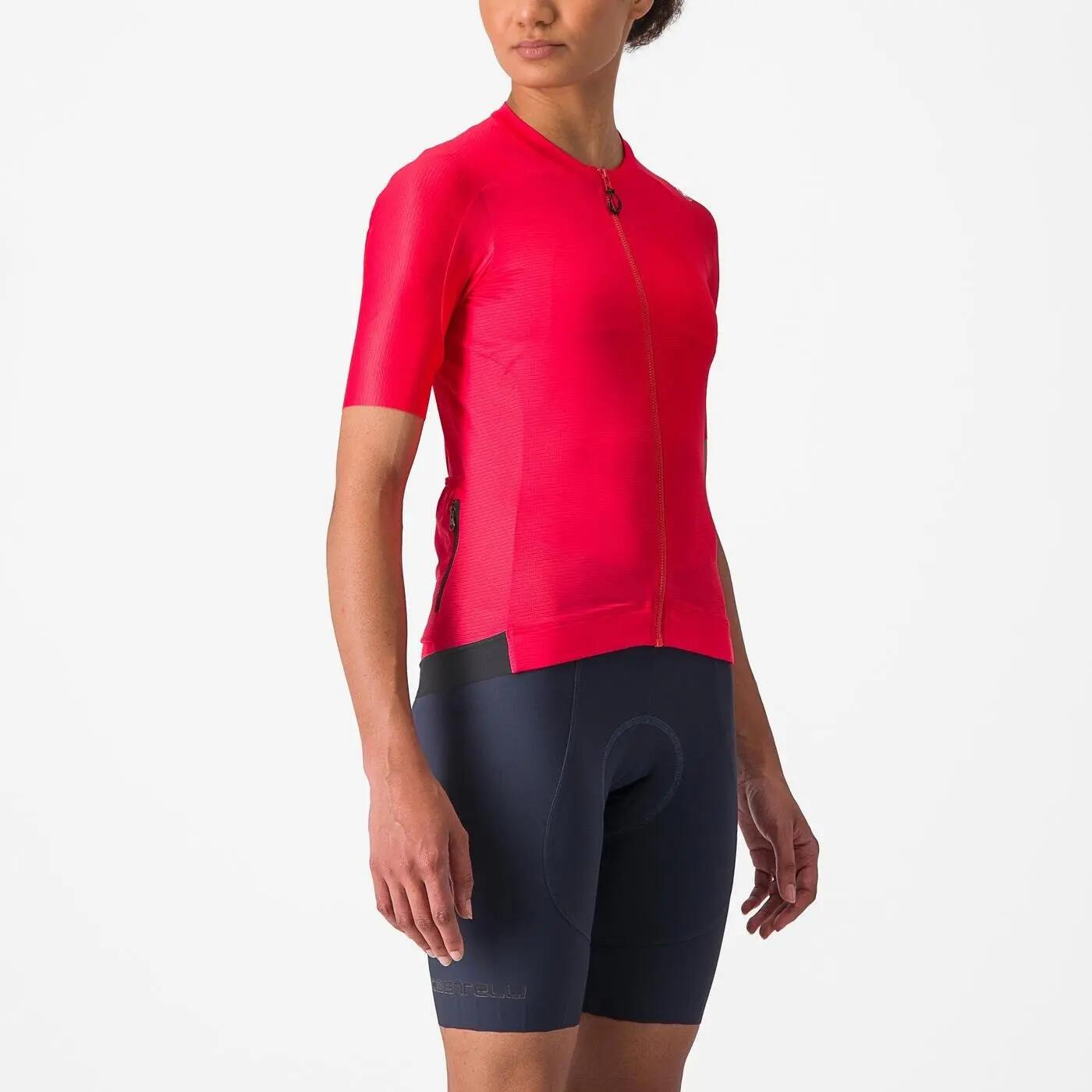 Tricou ciclism maneca scurta tailored fit - Espresso W Jersey - rosu Hibiscus |… 3/5