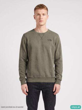 Second Life - The North Face Olive Sweatshirt Men S