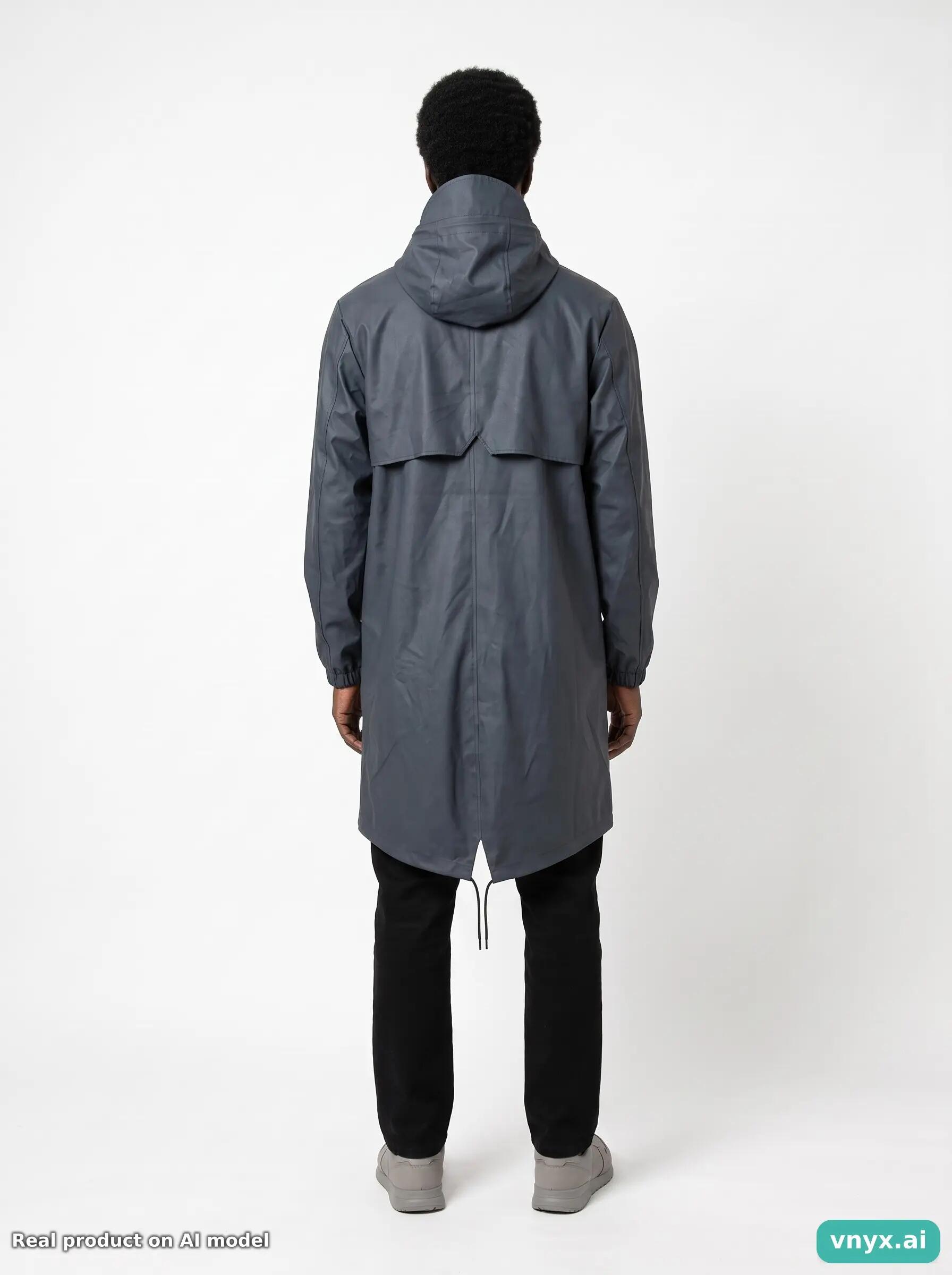 Second Life - Vintage RAINS Navy Windbreaker Men S 4/5