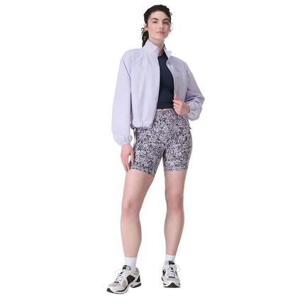 Cuissard De Cyclisme Motif/style Fleurs De Prairie POWER Femme (Bleu)