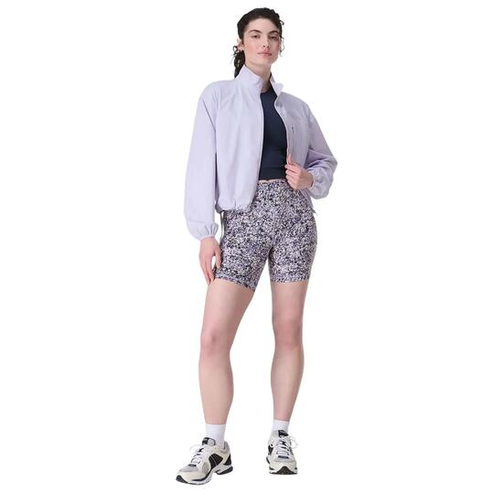 Cuissard De Cyclisme Motif/style Fleurs De Prairie POWER Femme (Violet)