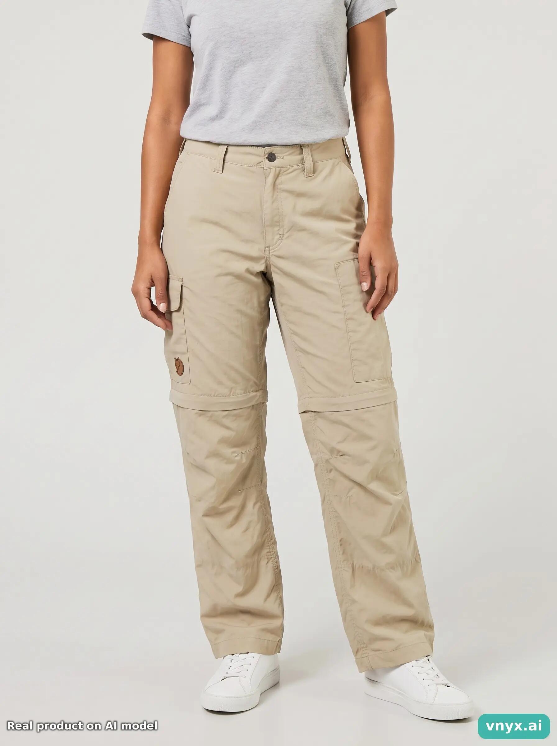 Second Life - Vintage Fjällräven Beige Trousers Women XXL 5/6