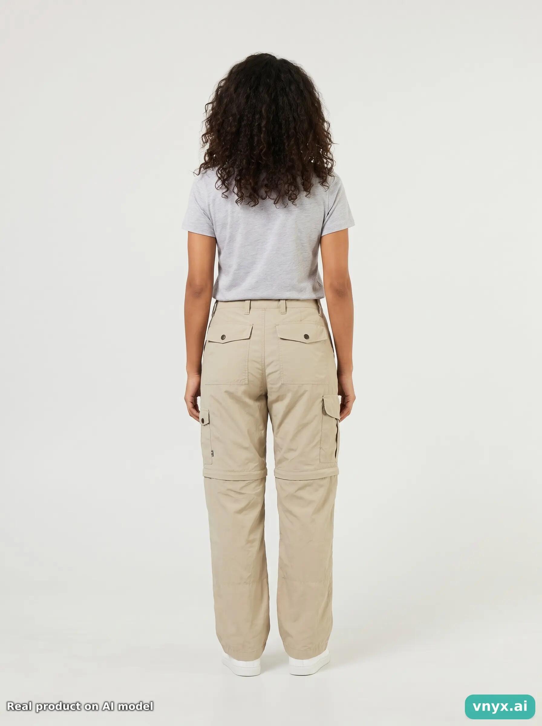 Second Life - Vintage Fjällräven Beige Trousers Women XXL 4/6