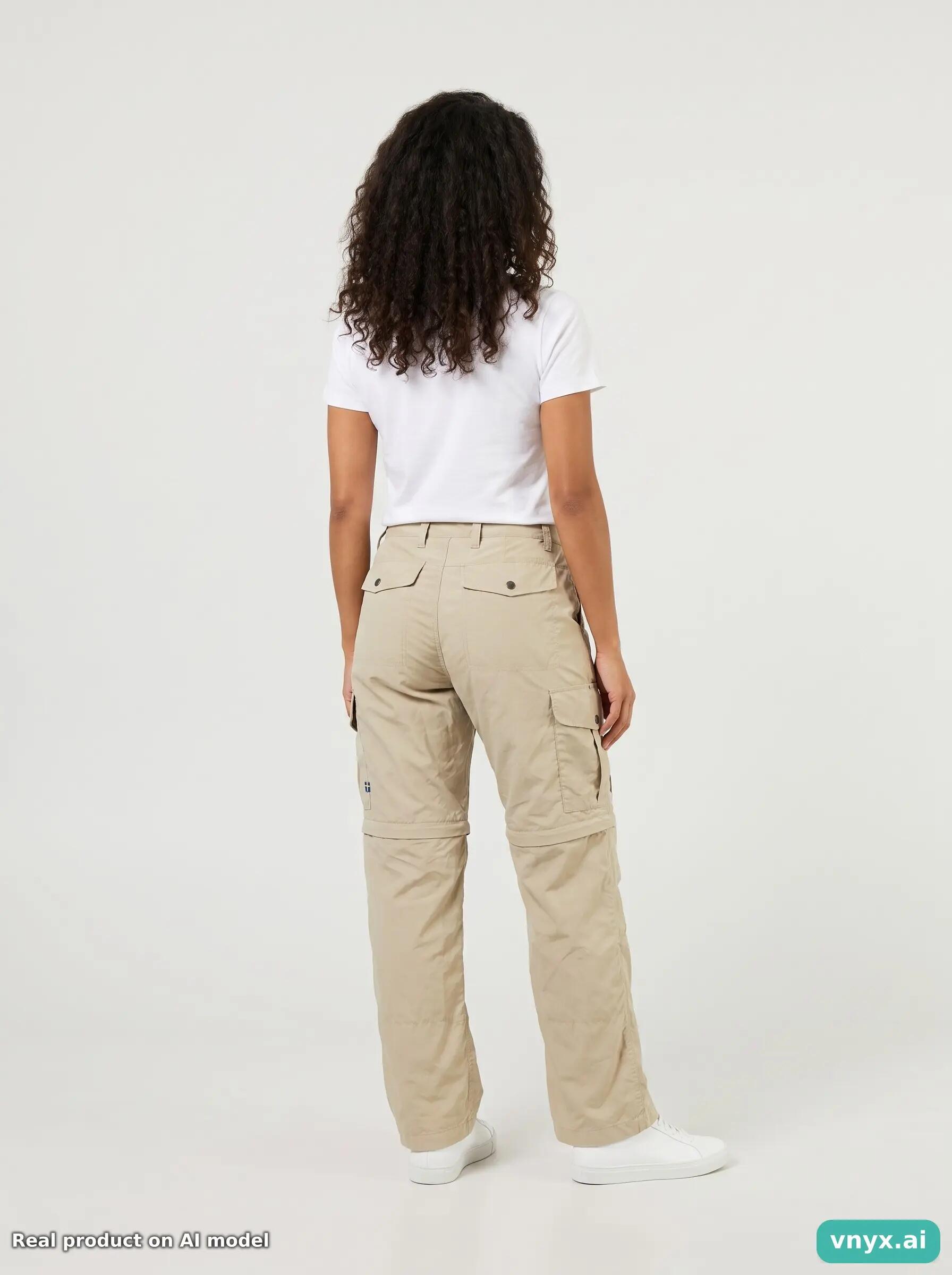 Second Life - Vintage Fjällräven Beige Trousers Women XXL 2/6