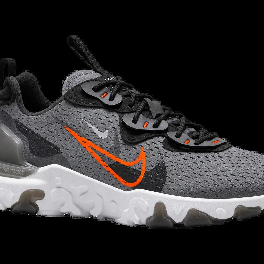 Herren - Sneaker - Nike React Vision - Smoke Grey Bright Mandarin