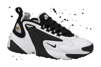 Femmes - baskets - chaussures à lacets - Nike Zoom 2K - blanc-noir