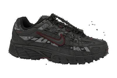 Dames-sportschoen - nike p-6000 - zwart, burgundy crush