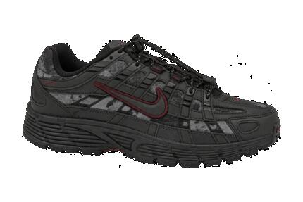 Baskets femme - Nike P-6000 - Noir, Burgundy Crush