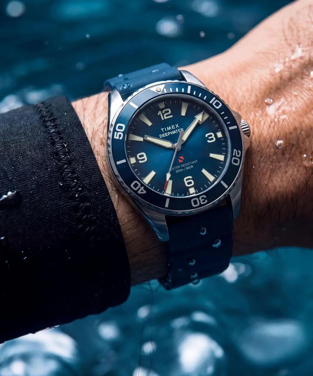 Timex Analogique Montre Bleu/Bleu TW3A01900 6/6