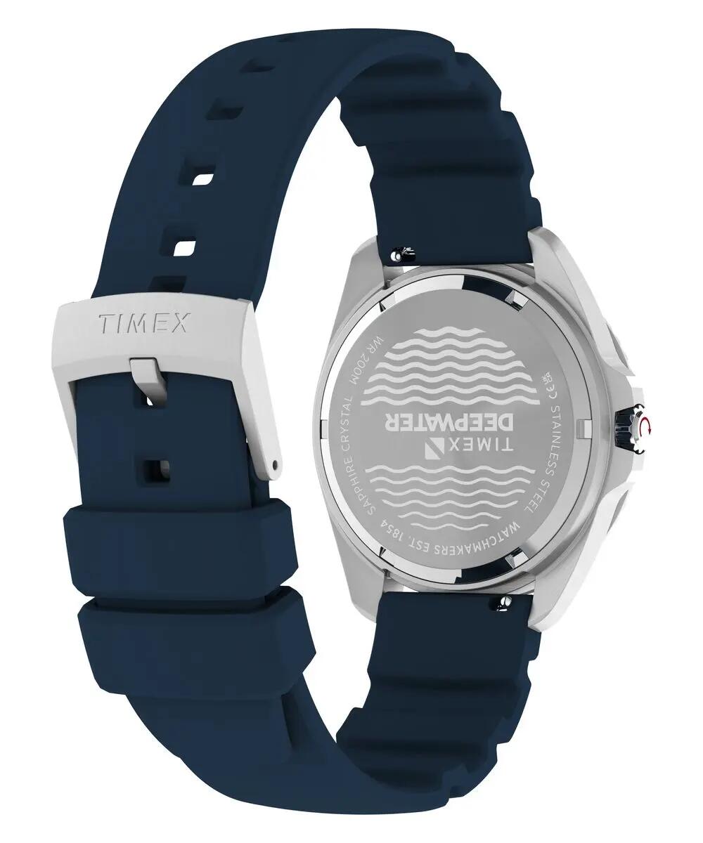 Timex Analogique Montre Bleu/Bleu TW3A01900 4/6