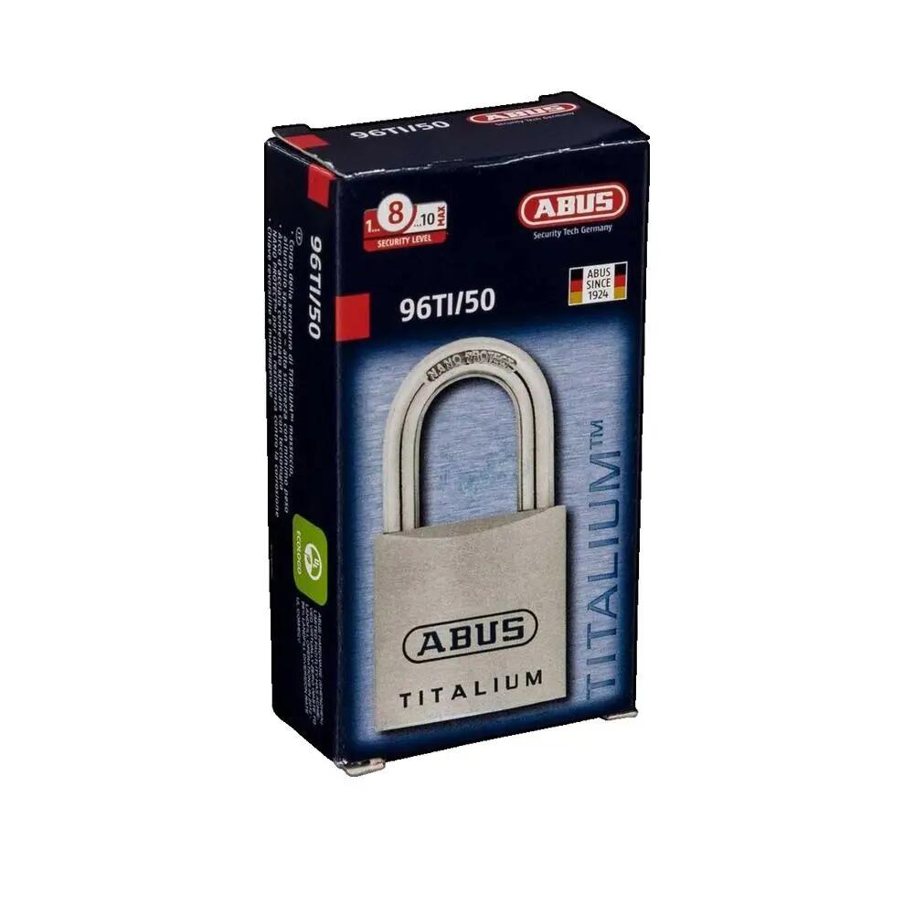 Cadenas ABUS 90 Titalium 96TI/50 Aluminium 3/3