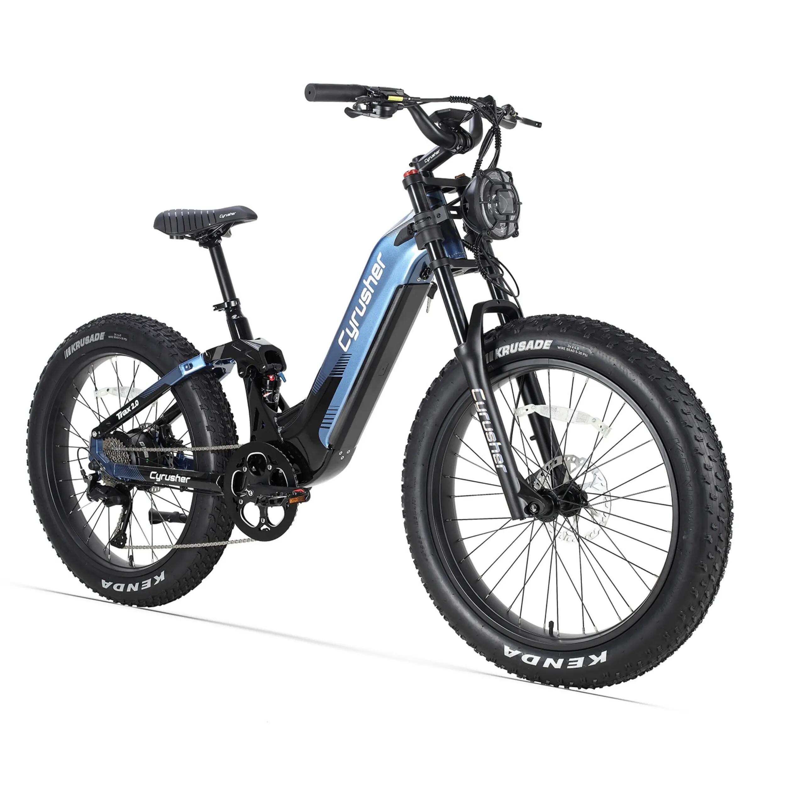 Stedelijke e-bike Cyrusher Trax 2.0 52V 20Ah accu 120km bereik 2/3