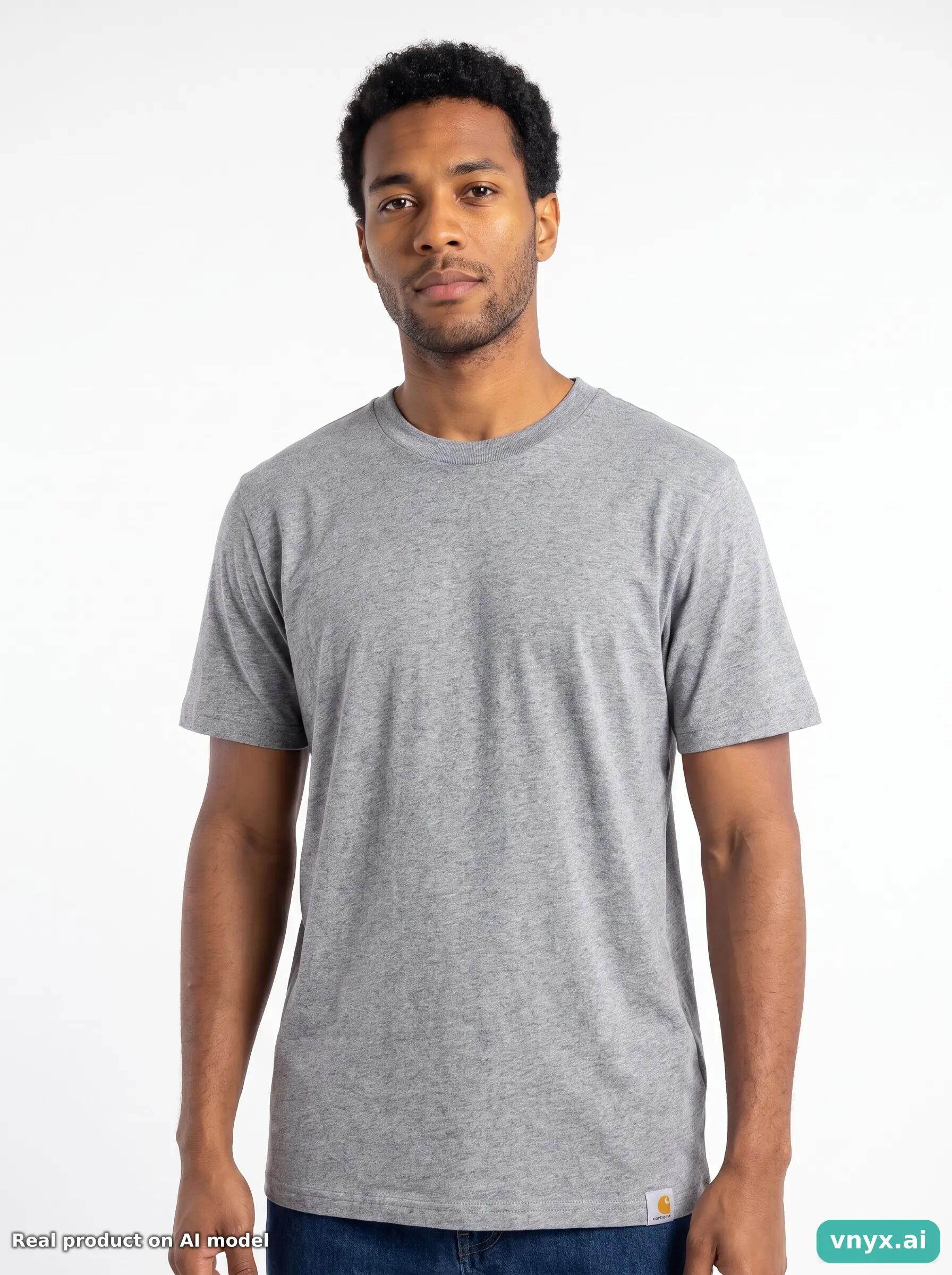 Second Life - Carhartt Grey T-Shirt Men S 5/5