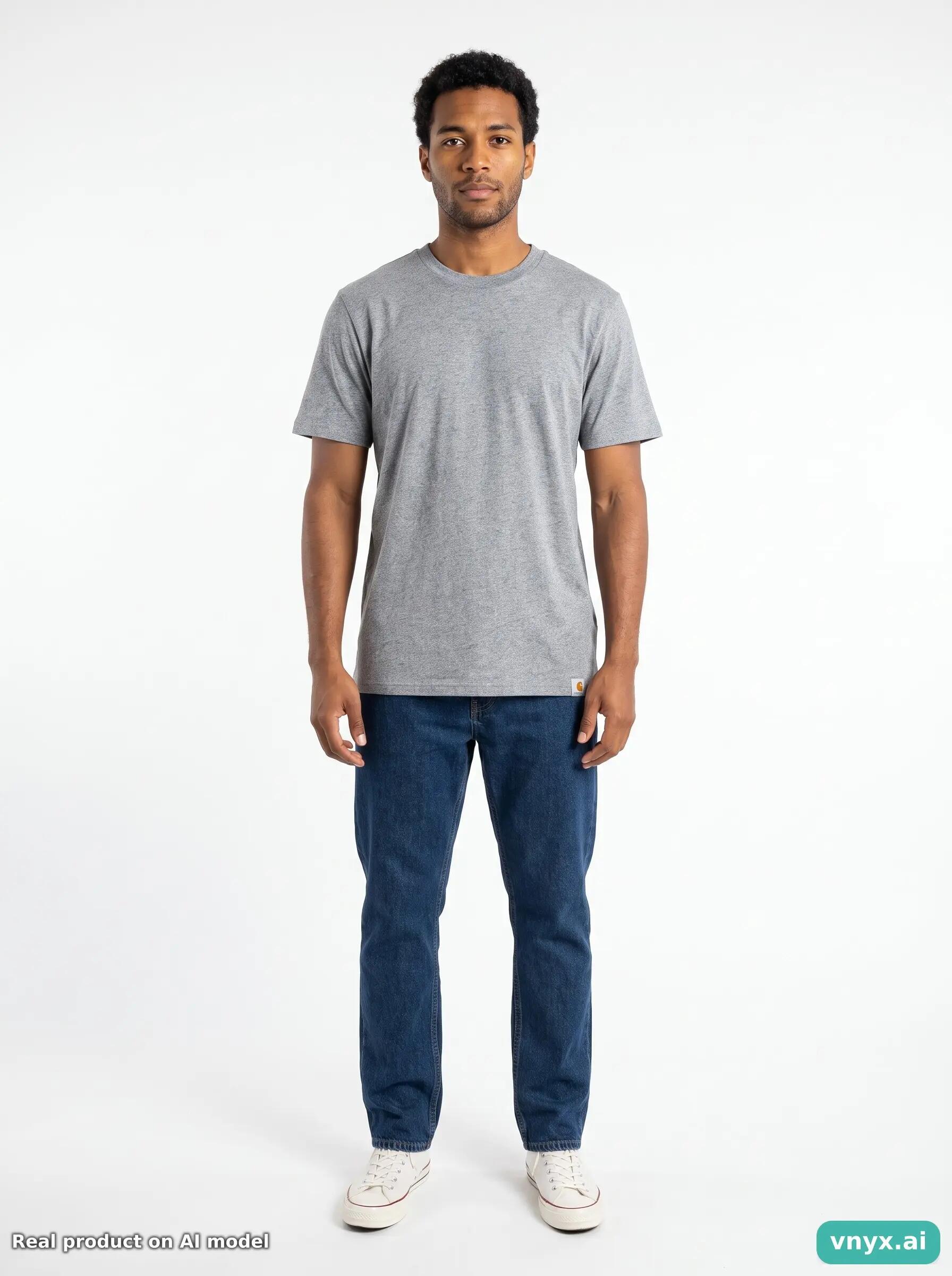 Second Life - Carhartt Grey T-Shirt Men S 3/5