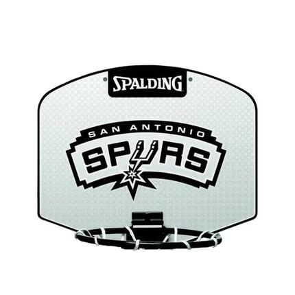 Mini panel koszykarski Spalding San Antonio Spurs z piłką