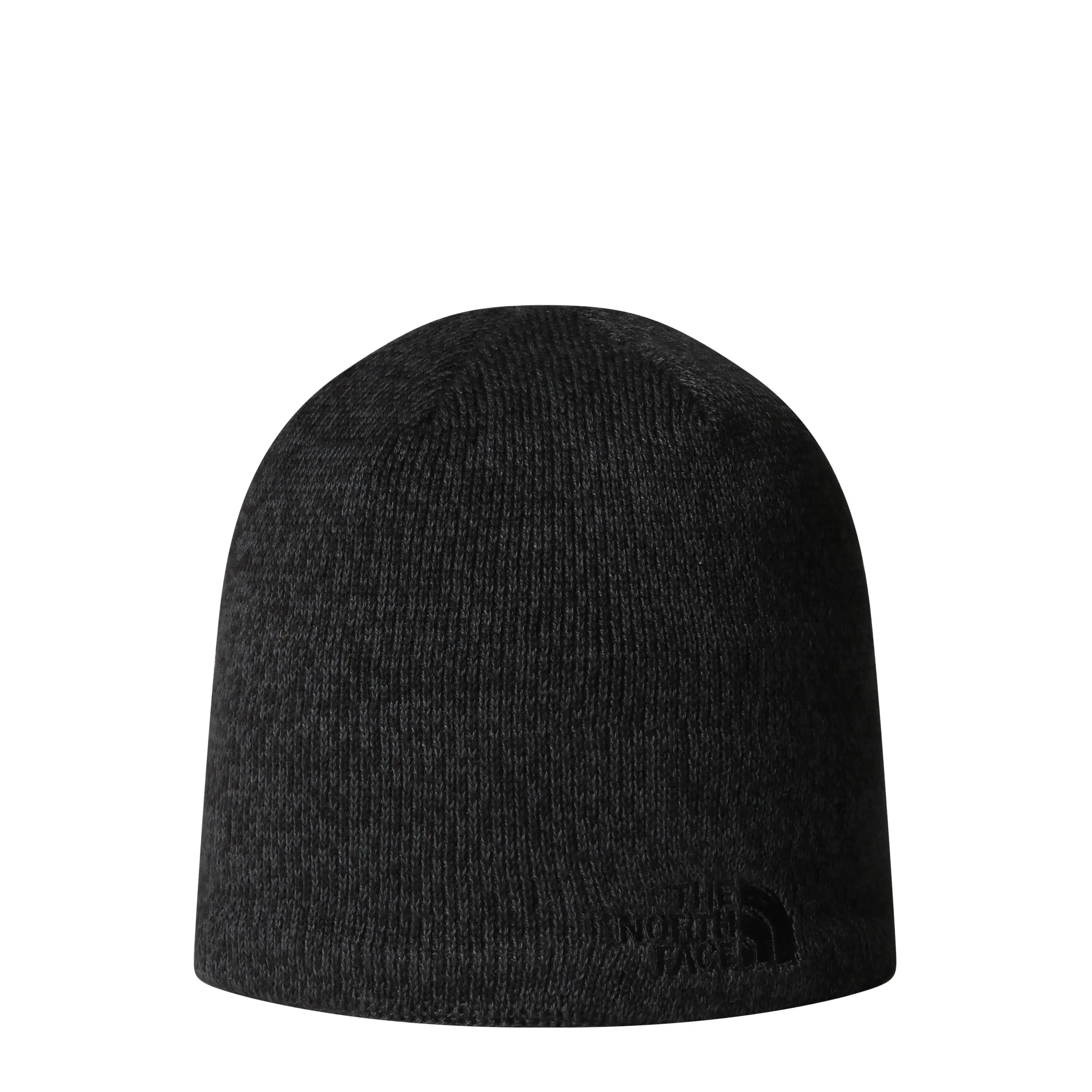 Căciulă The North Face Jim - negru Black Heather | lână și bandă interioară din…