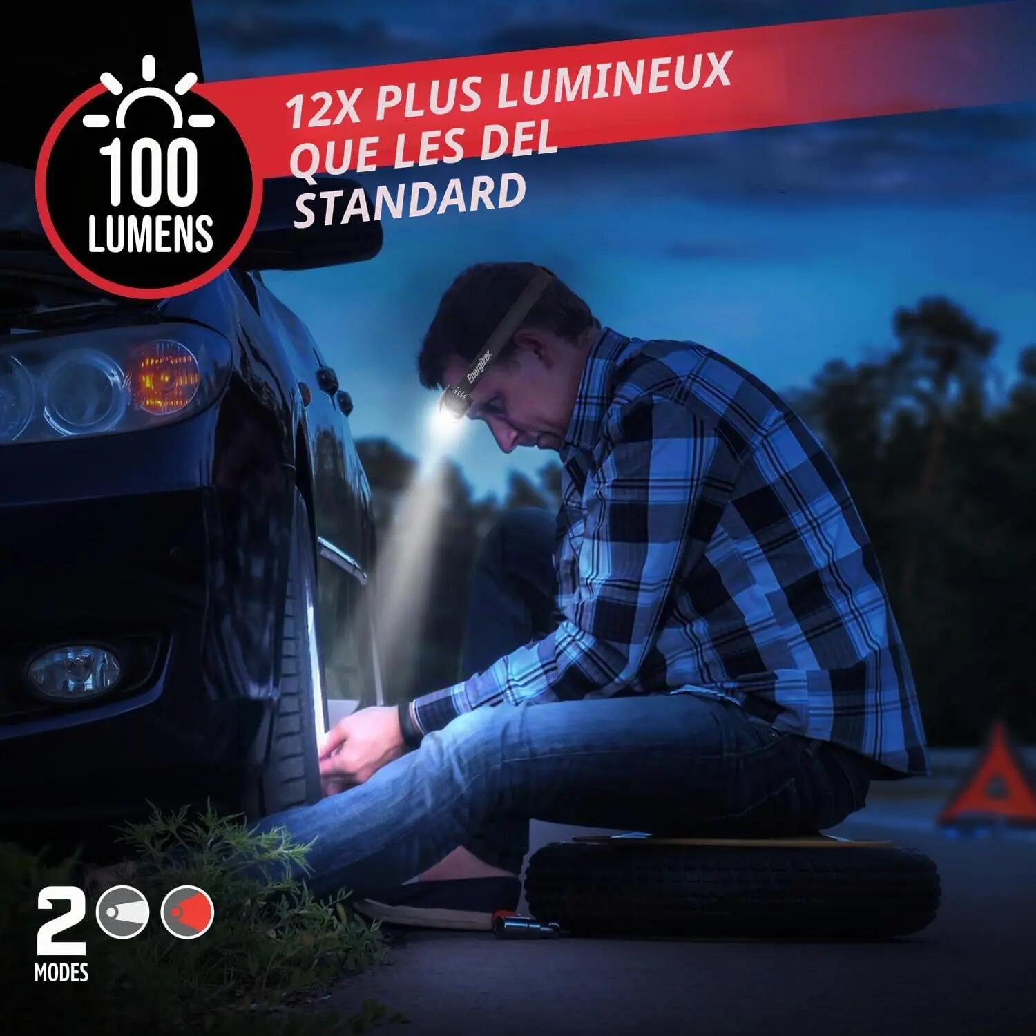 Adulte électronique — Lampe frontale LED Universal Plus, piles incluses 2/7
