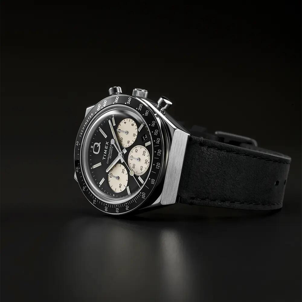 Timex Chronograph Uhr Braun/Schwarz TW2V42700 4/6