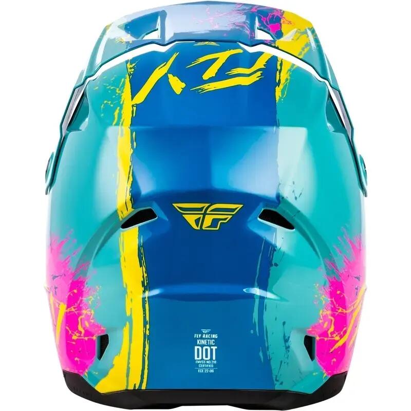 Dziecięcy kask motocyklowy Fly Racing Kinetic Drip 3/4