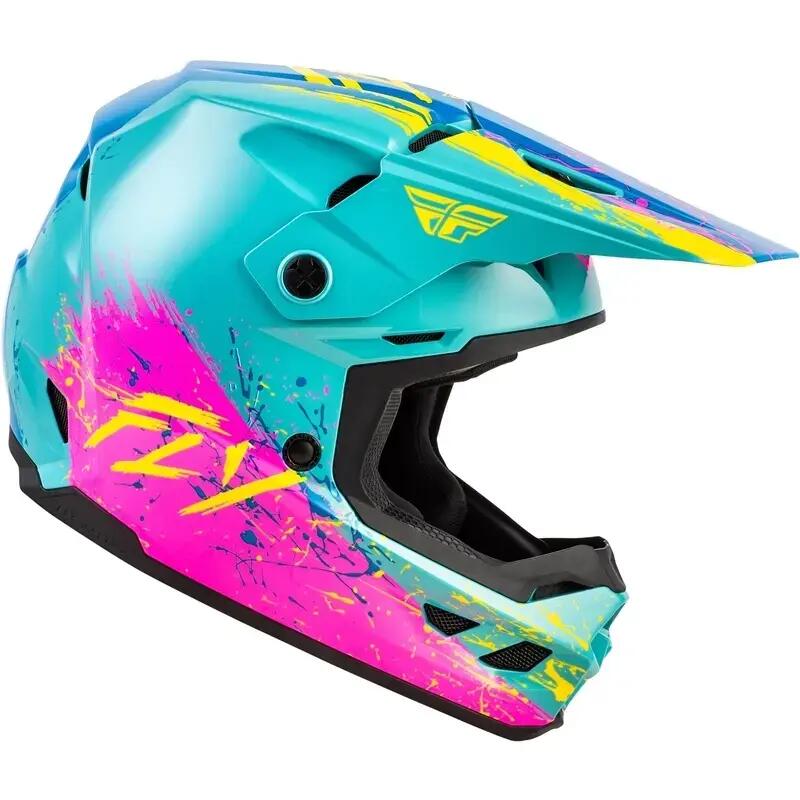 Dziecięcy kask motocyklowy Fly Racing Kinetic Drip 2/4